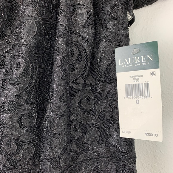 Ralph Lauren Women's Lace Asymmetrical Dress - Picture 8 of 10